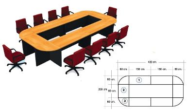 MT-10กลมโต๊ะประชุม10ที่นั่ง